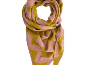 shawl nina Oker/Roze