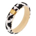 Zwart witte armband - White Giraffe