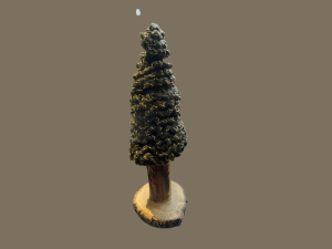 Winterboompje (goud accent)