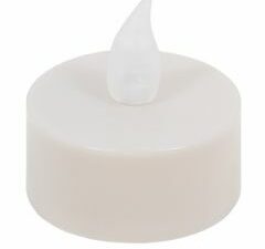 LED waxines off white