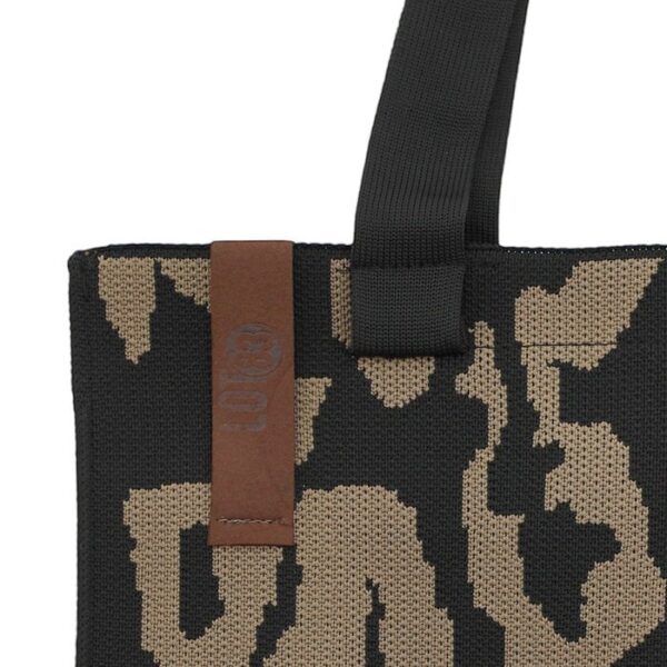 Tote Bag Femke Zwart Taupe