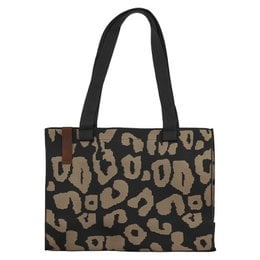 Tote Bag Femke Zwart Taupe