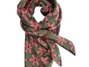 shawl Jasmijn olijf