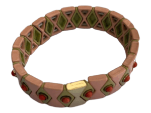 Armband Lot en Lien - licht roze/goud