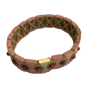 Armband Lot en Lien - licht roze/goud
