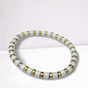 armband wit/goud