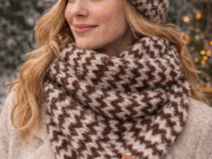 HUGG ME bruin/off white