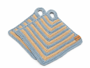 Pannenlappen Zand-Dusty Blue