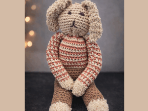 Moos – handgemaakte teddy knuffel