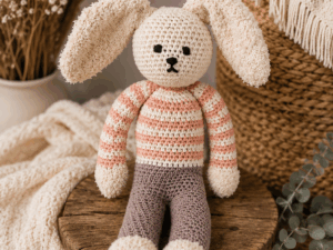 Moos handgemaakte teddy knuffel