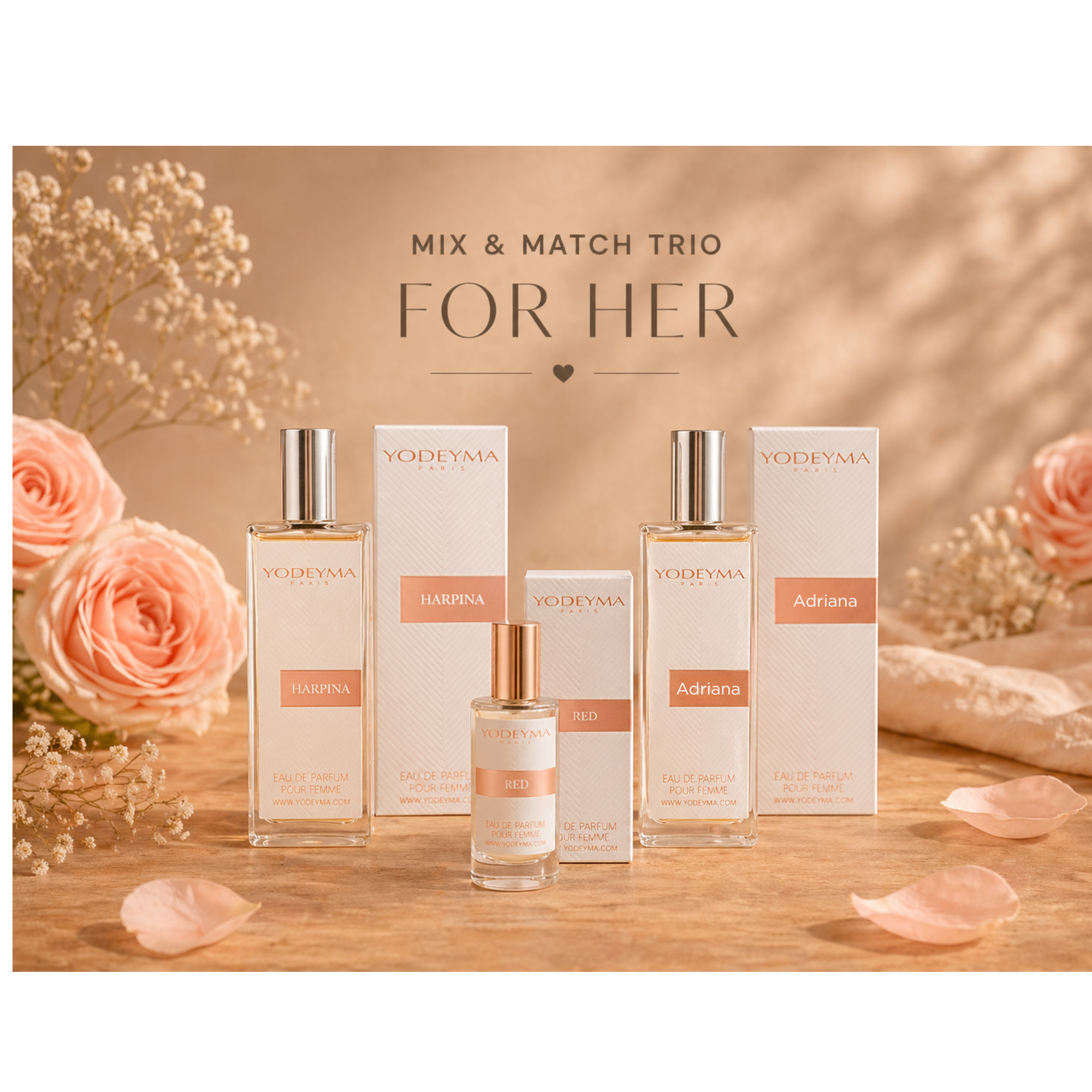 parfum set samenstellen