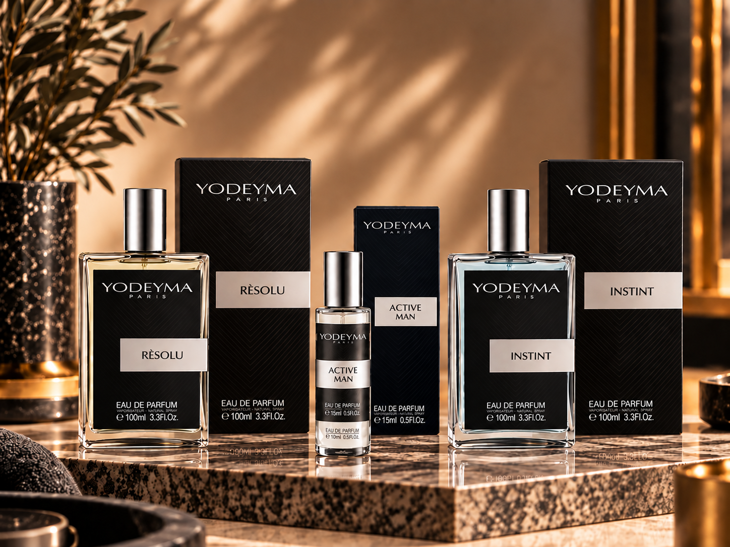Yodeyma Mix & Match Trio For Him met drie herengeuren