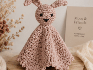 Knuffeldoekje Bunny –Powder
