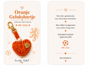Oranje Gelukshartje